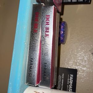 Black mascara! Double lash extend